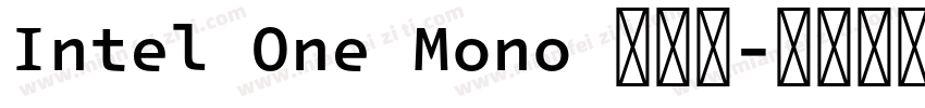 Intel One Mono 英特尔字体转换